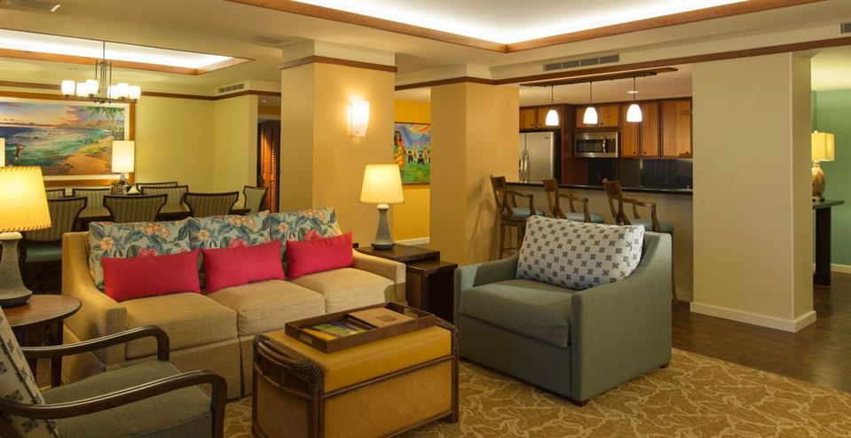 3 Bed Grand Villa room at Aulani, A Disney Resort